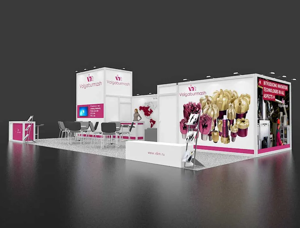 Affordable 20x40 trade show booth rental options